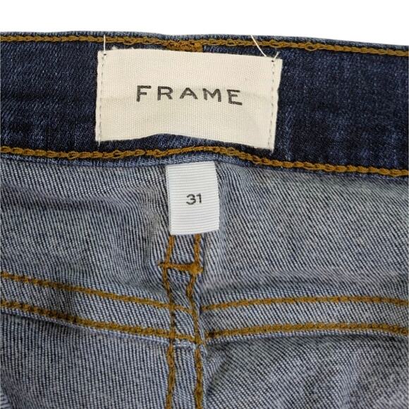 Frame Denim Women's Indigo Flare Jeans - Picture 6 of 8